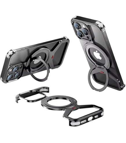 ⭐︎フレームレス iPhone15Pro用ケース Magsafeキックスタンド付 Amazon.co.jp: OGRANEE 天然チタンフレームレス iPhone 15 Pro用